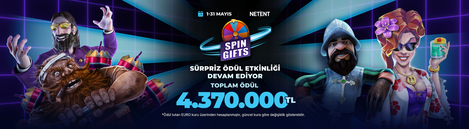 netent spin gift